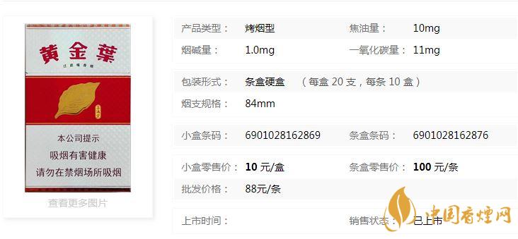 黃金葉喜滿堂硬盒多少錢？黃金葉喜滿堂硬盒市場價格2020