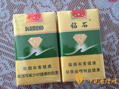 好抽的鉆石香煙推薦 鉆石軟綠香煙介紹