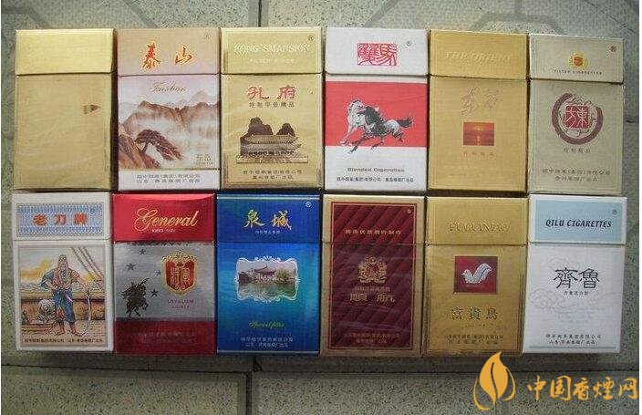 山東人喜歡抽什么煙，山東香煙價(jià)格表和圖片